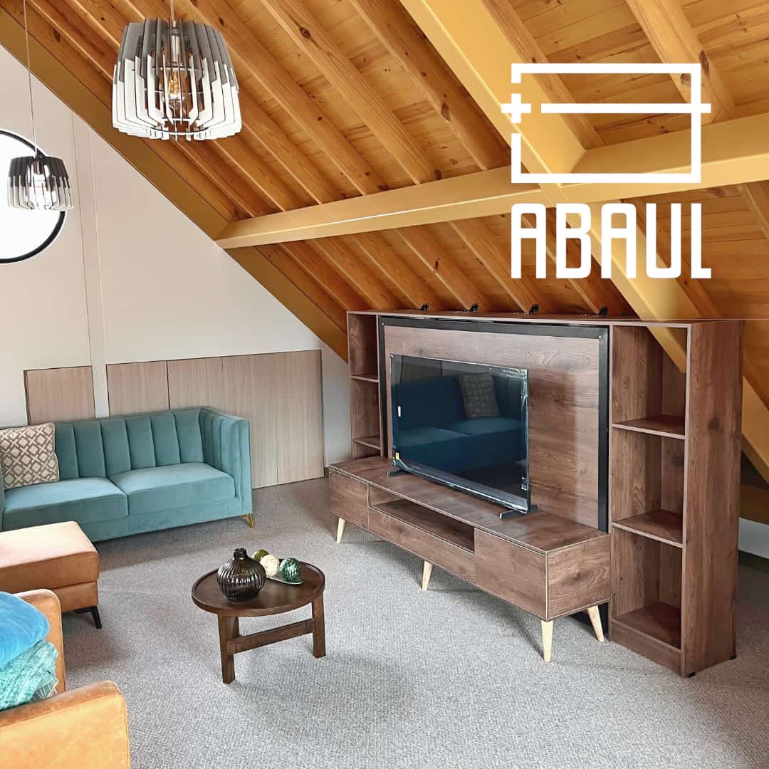 Comparativa técnica de proyección de espacio entre cama abatible vertical y horizontal ABAUL.